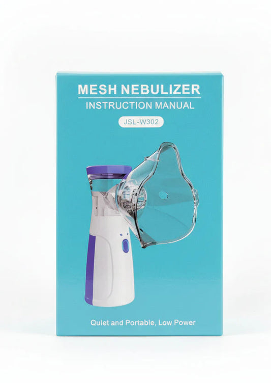 Mesh Portable Nebulizer Machine with Adult & Kid Masks, Mouthpiece