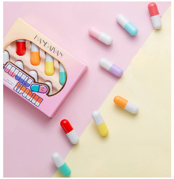 Mini Capsule Lipstick Matte 8 PCS