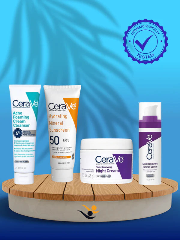 CERAVE 4-in-1 Skincare Kit